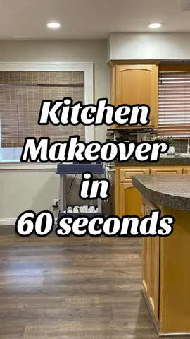 Still one of my favorite home projects ever!  The dark and brown kitchen with barely any counter space turned into the gorgeous bright spacious kitchen with a bit of elbow grease.  #diyproject #homeimprovement #diyhomeprojects #powertools #bohokitchen #apitiktok #tiktokpartner 