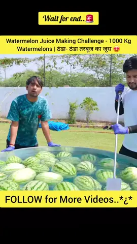 Watermelon Juice Making Challenge - 1000 Kg Watermelons | ठंडा- ठंडा तरबूज का जूस 😍l | Part:-02| @MRINDIANHACKER #reels #viral #crazyxyz #mrindianhacker#guri__status #mrindeanhacker #watermelon 