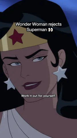 Work it out for yourselves ✨ #DC #DCComics #Superman #WonderWoman #wlw #lesbiansoftiktok #Pride