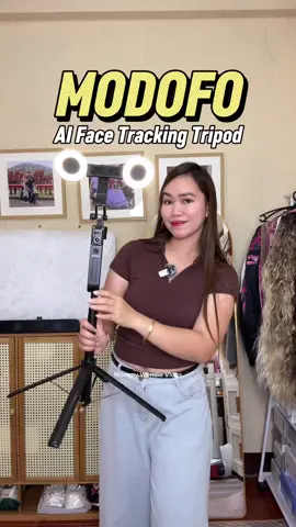 Modofo AI Facial Tracking tripod! #mommywendievlogs #modofo #tripod #facialtrackingtripod 