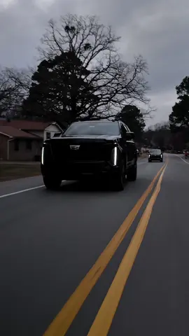 Where legacy meets the future. The #Escalade and #EscaladeIQ on the move. 🔥