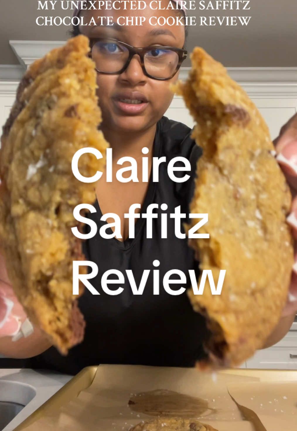 It could possibly be the fact that i used the wrong brand of kosher salt (although i refuse to believe that should make or break a recipe). But this recipe did not stand out in any way. The texture was not chewy, the flavor was lacking in depth despite chilling them for over 24 hours. Plus there was just this “off” taste that i still cant quite put my finger on. Maybe the baking soda didnt activate properly??? #brownbutter #chocolatechipcookies #bestchocolatechipcookies #baking #baketok #homebaker #cookiereview 