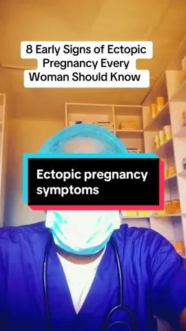 #creatorsearchinsights  8 Early Signs of Ectopic Pregnancy Every Woman Should Know , Watch until the end & SHARE to save a life. #EctopicPregnancy #WomenHealthUK #EarlySymptoms #HealthTok #MedicalTikTok #NHS #WomensHealthAwareness #UKTikTok #FYP #HealthTips 
