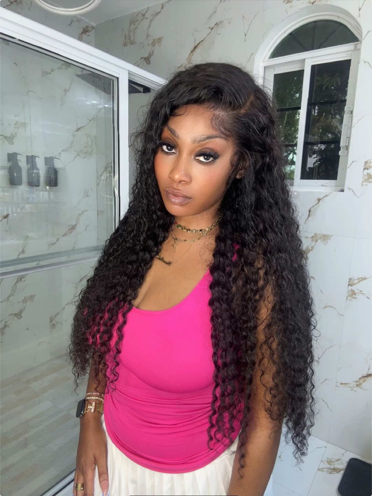 It’s curly hair season @alipearlwig @alipearlhair_official @Alipearlwigstyle #tameikawiginfluencer #alipearlhair #deepwave #waterwave #CapCut 