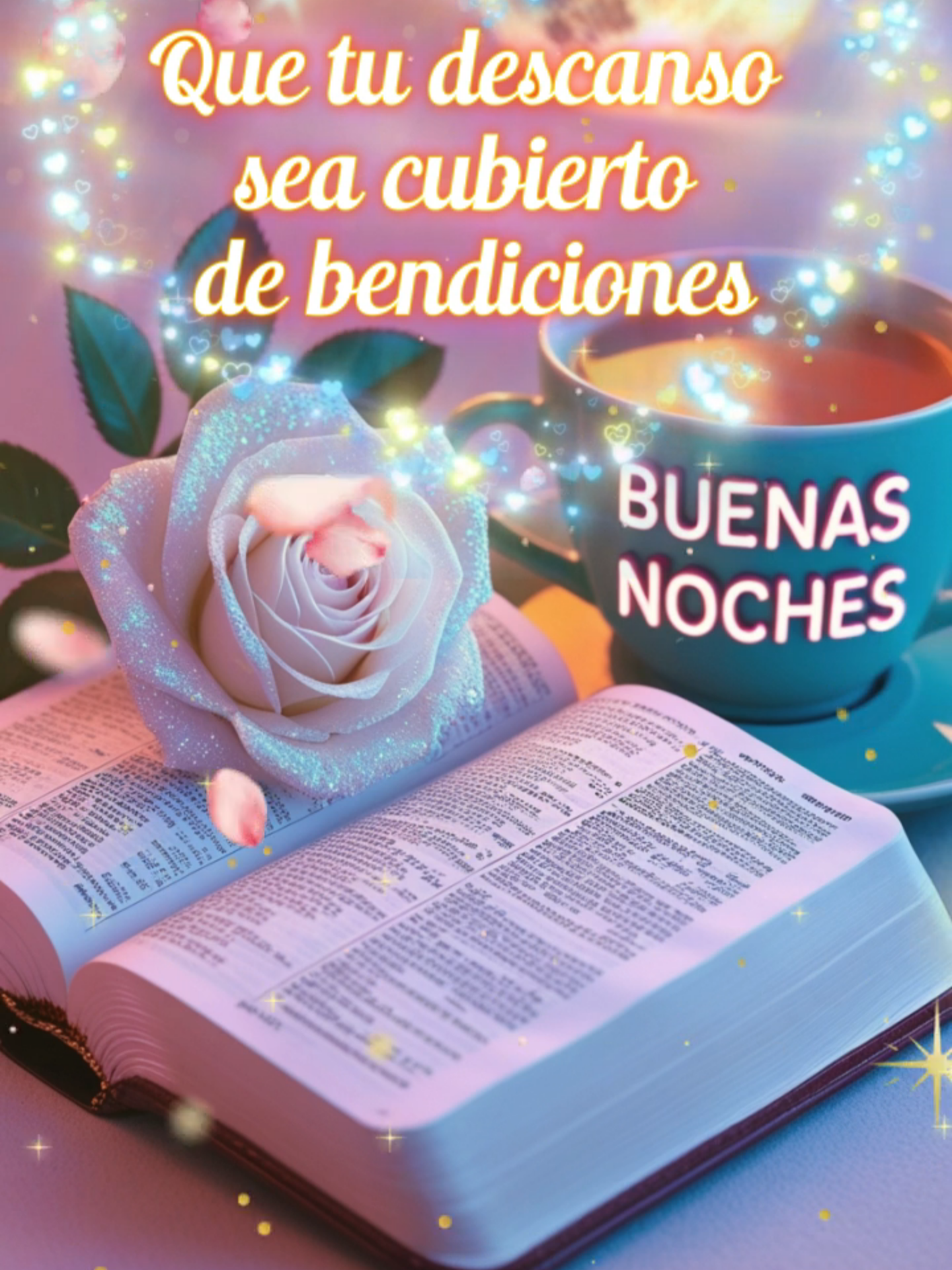 BUENAS NOCHES✨💖 QUE TU DESCANSO SEA CUBIERTO DE BENDICIONES #buenasnoches #buenasnoches♡ #bendecidanoche #noche #hastamañana #dulcessueños #felizdescanso #descanso #lindanoche #feliznoche #Dios #Diostebendiga #oraciondelanoche #paz #bendiciones #adoracion #tiktokcristiano #tiktokcristianos #cristianostiktok #espirituvivo5
