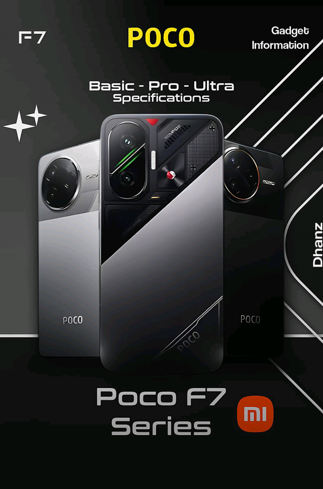 F7 series emang se-keren itu ya🤩 cuma di sayangkan aja desain F7 Basic ga sama kaya Redmi, kurang elegant gitu (pendapat pribadi) - sumber spesifikasi : X [Twitter] & GMSArena cr prst : @hirowangyy  - - - #Poco #F7 #Series #Basic #Pro #Ultra #My #type #hardware #display #backcover #battery #jumbo #camera #quality #HyperOS #global #version #design #fill #module #chipset #cpu #gpu #npu #processing #motherboard #allrounder #gamingphone #best #performance #5g #gadget #gadgets #tech #technology #bissmillahfyp #fypシ #4you #foryoupage #masukberandafyp #alhamdulillah  - @pocoglobal  @poco_id  @xiaomi.indonesia 