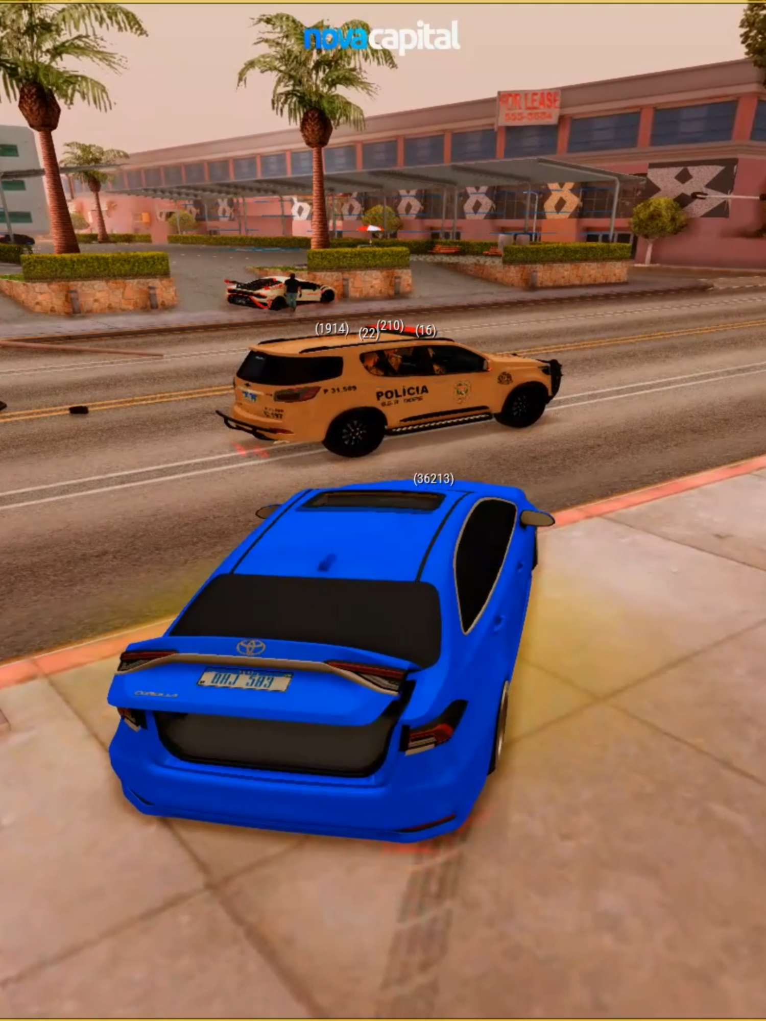 dessa vez a policia deu trabalho #mta #foryoupage #novacapital_rp #gtasanandreas #gta5 #fyp