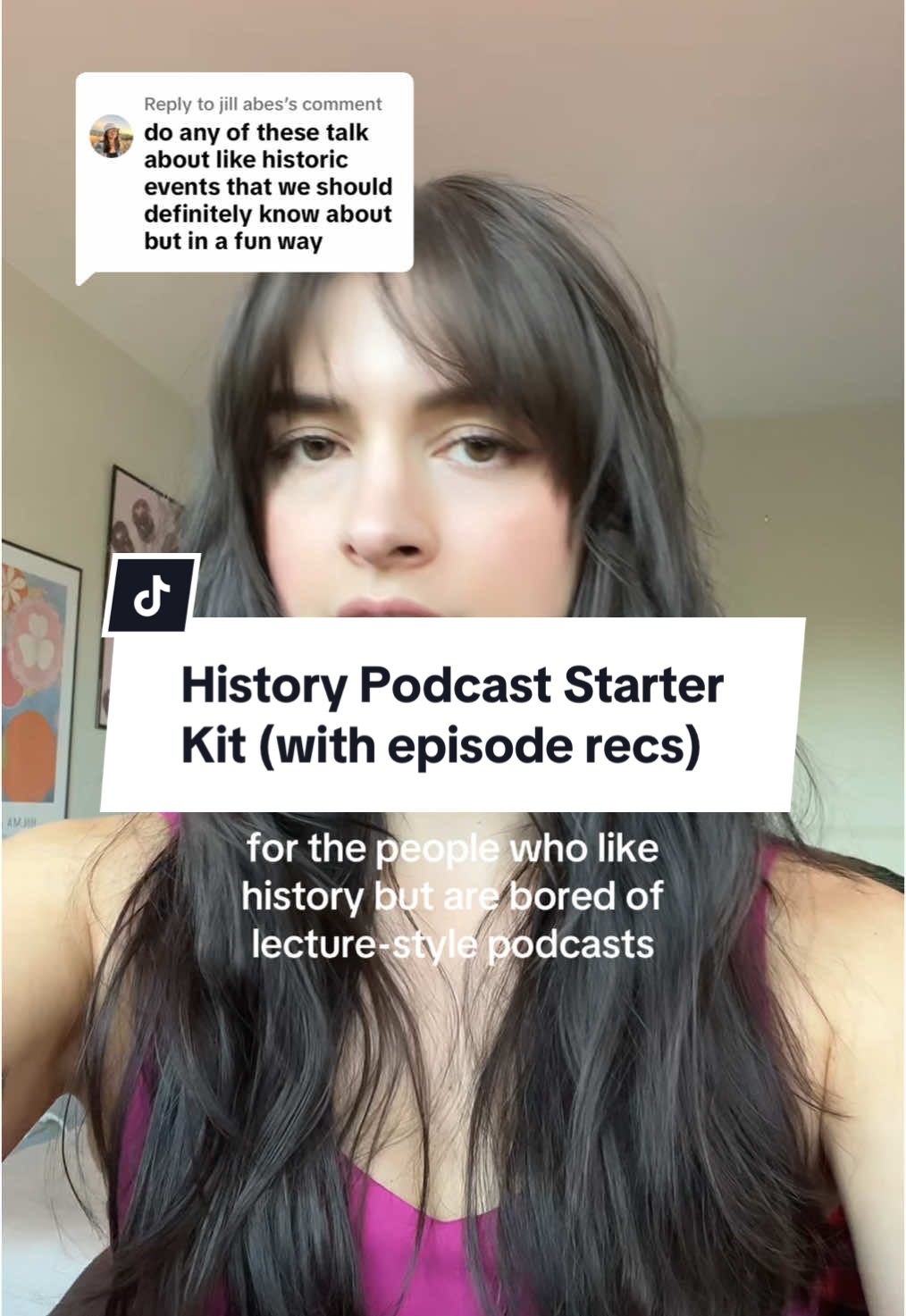 Replying to @jill abes history podcast starter kit - episodes mentioned ❤️ #historypodcast #podcastrecommendations #historytok 