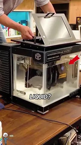 Liquid-Cooled PC :The Cooler,the Better!#tiktok #fyp #science #foryou
