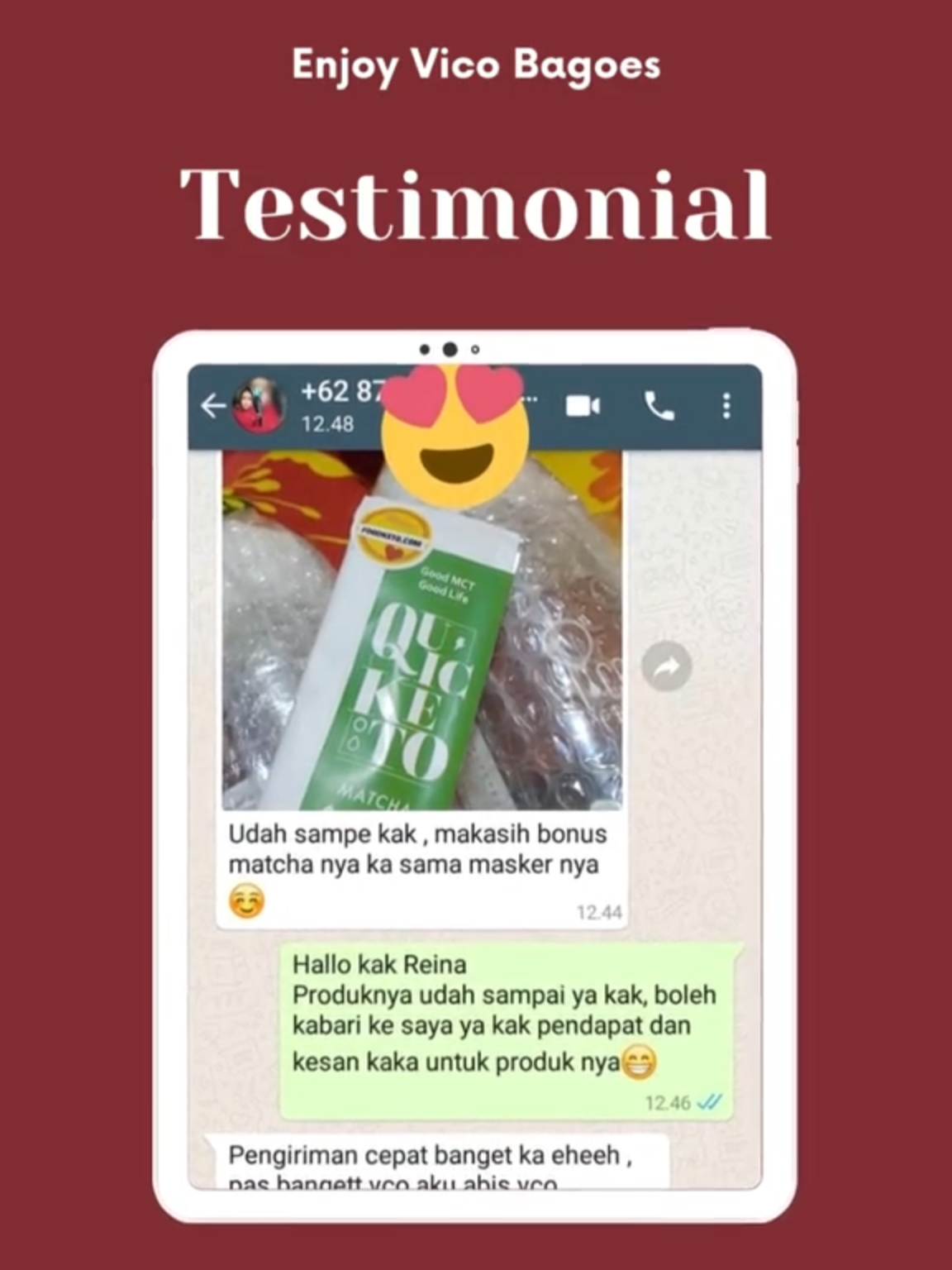 Buktikan sendiri khasiatnya! VCO Vico Bagoes bikin hari-hariku lebih sehat #fyp #vicobagoes #vco #diet
