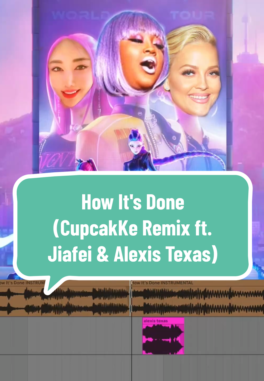 #kpopdemonshunters #netflix #howitsdone #kpop #cupcakkeremix #jiafeiremix #alexistexas #potaxies🥑👄🥑 #floptok #floptropica #fy 