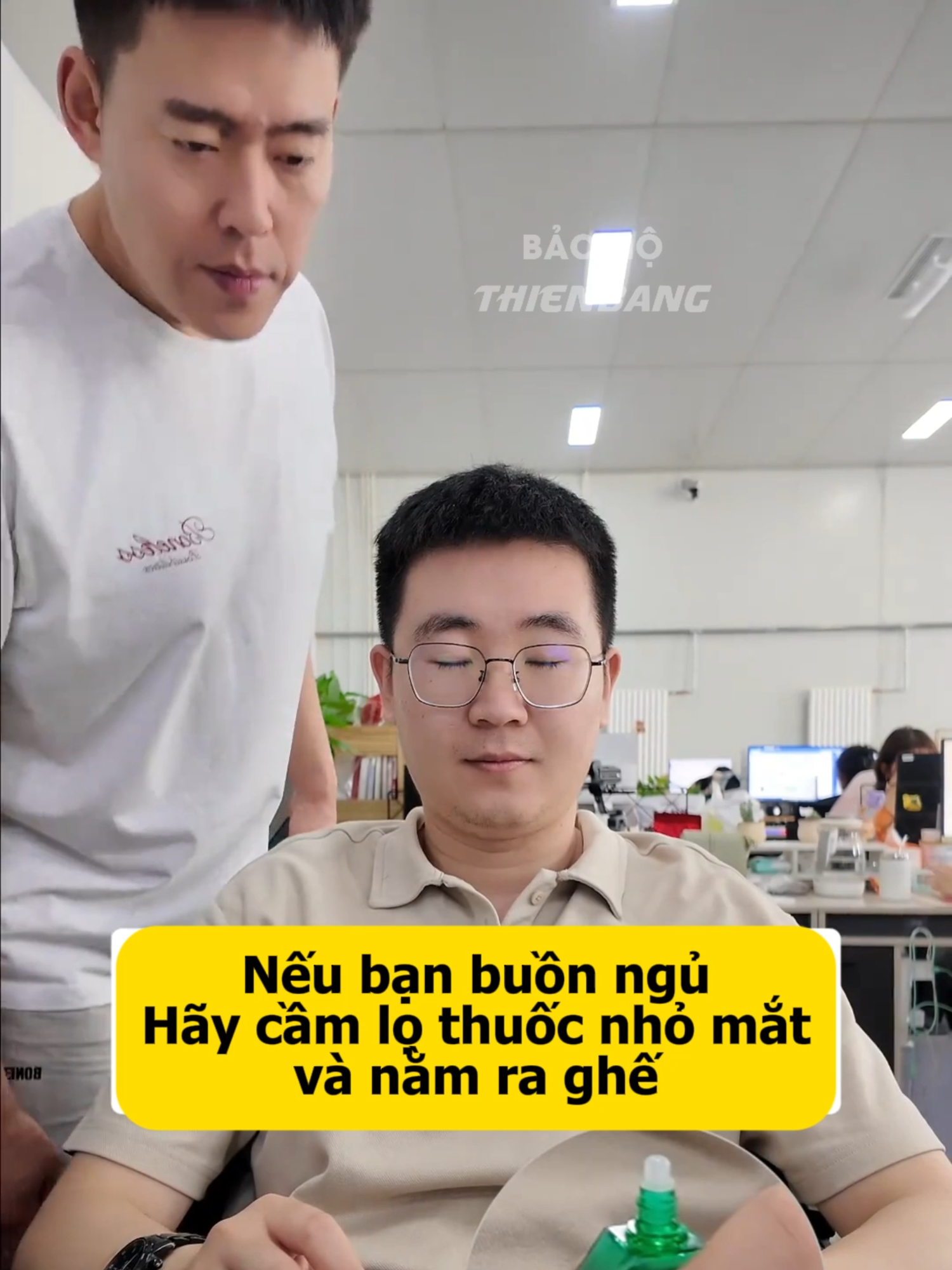 Hãy ngủ khi có thể #congty #thienbang #vanphong #haihuoc #2k