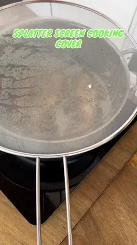 SPLATTER SCREEN COOKING COVER