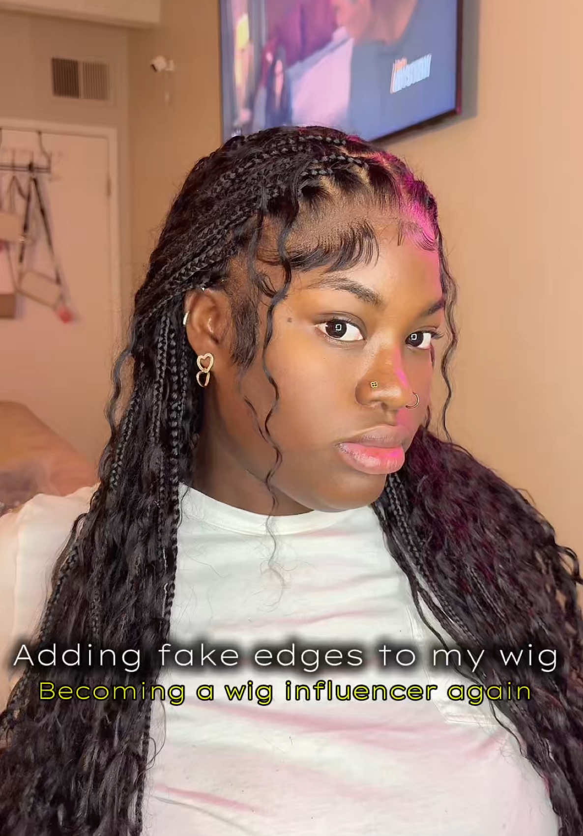 Replying to @TashaMac206!  @Luvmehair  also have fake edges boobear ..  #luvmebraidedwig #luvmeknotlessbraids #bohobraids #bohoknotlessbraids #hdlacebraidedwig #braidedwigs #luvmehair #luvmeforyou