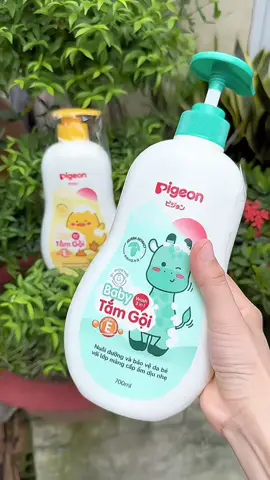 Sữa tắm gội Pigeon dịu nhẹ làn da bé#pigeonvietnam #suatamgoipigeon #chinhhang #mevabeanhnhi #mevabe #suatamgoichobe 