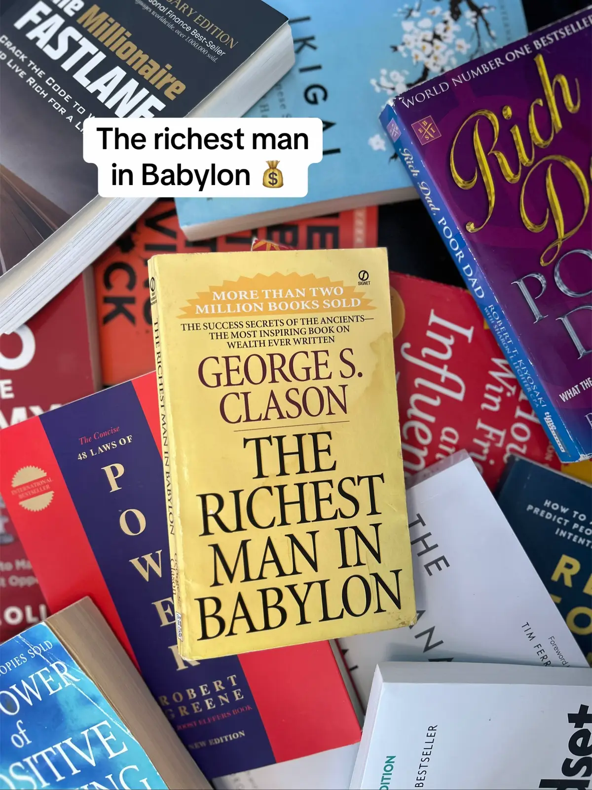 A favourite amongst some of the wealthiest people on earth… #b#bookcontentb#booksb#booktokss#selfimprovementp#psychologyb#bookcontentb#bookrecommendationsp#personaldevelopmentb#booksb#becomingsupernaturald#dailylaws4#48lawsofpowert#thinkandgrowrichd#dailystoica#artofwarb#bookss#surroundedbypsychopathst#thebiblef#fypt#tiktokviral1#1mfypシ゚ #therichestmaninbabylon #richestmaninbabylon 