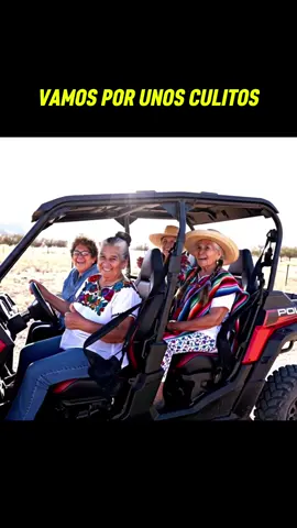 Vamos por unos qlitos. #ancianas #ia #veo3 #Rzr #Polaris #Rancho 