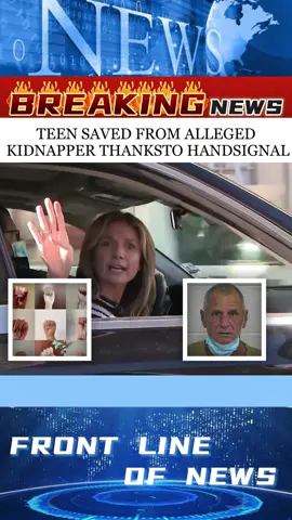TEEN SAVED FROM ALLEGED KIDNAPPER THANKSTO HANDSIGNAL#new #breakingnews #greenscreen#new #breakingnews  #greenscreen #fyp#foryou