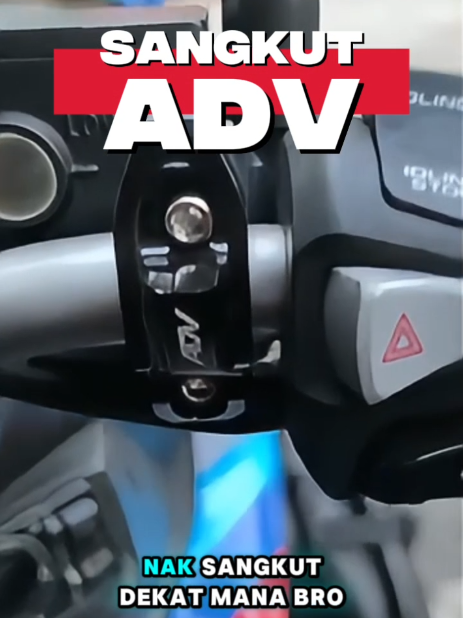 Penyangkut CNC untuk motosikal Honda ADV150 & ADV160 – Dipasang di handle bar, senang nak sangkut barang macam plastik, beg, topi keledar dll. Material besi CNC yang kuat & tahan lama. Reka bentuk kemas & sporty, padan dengan gaya ADV. Datang dengan pelbagai warna menarik – boleh pilih ikut warna motor. Plug & play, tak perlu ubah apa-apa, pasang terus pakai. ✅ Bantu bawa barang dengan lebih mudah & selamat! --- #adv150 #adv160 #cnchook #penyangkuthandle #aksesoriadv #hookcnc #advmalaysia #motormudah #baranganmotor #hondarider