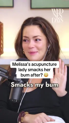 That was the last thing we expected 🤣 New episode out now!!!! To stream the full episode search ‘Wednesdays podcast’ on Spotify , Apple or on YouTube from 5pm BST. #massage #masseuse #acupuncture #acupuncturist #eczema #melissatattam #sophiehabboo #wednesdays #podcasts #clips 