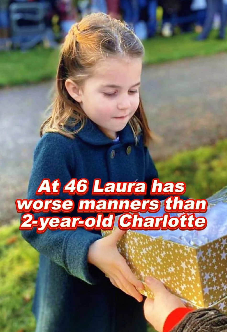 At 46 Laura has worse manners than 2-year-old Charlotte #charlotte #laura #royal #capcutforus #capcut #capcutpioneer #foryou 