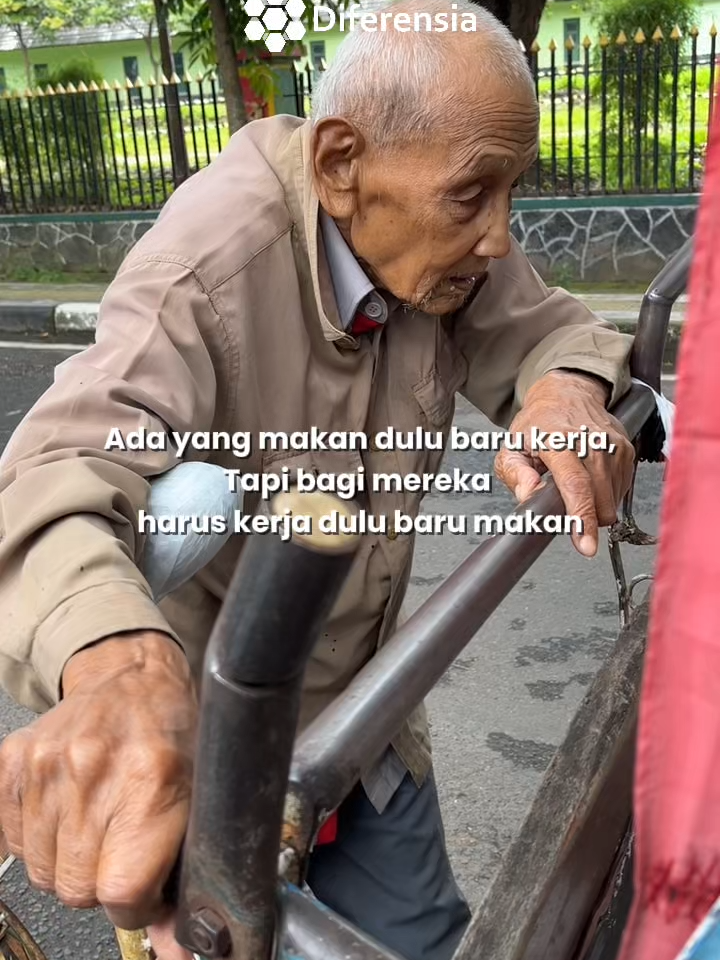 Ada yang siklusnya makan dulu baru kerja, dan ada juga yang seperti mereka harus kerja dulu baru bisa makan 🥺❤️