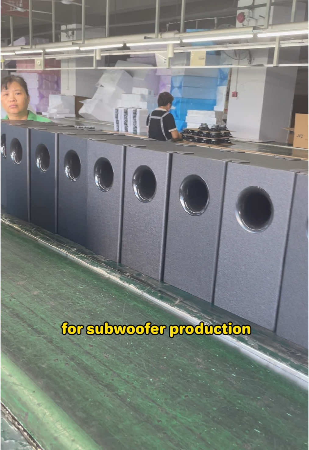 🔥🔊✅Wrap the speaker with a sealing gasket✅🔊🔥#subwoofer #bassspeaker #soundbar #factory #speaker 