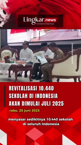Kemendikdasmen Akan Revitalisasi 10.440 Sekolah Mulai Juli, Anggaran Rp16,9 T Kemendikdasmen memulai program perbaikan atau revitalisasi terhadap lebih dari 10.000 sekolah di seluruh Indonesia pada Juli 2025. Mendikdasmen Abdul Mu’ti mengatakan revitalisasi ini sebagai bagian dari Program Hasil Terbaik Cepat (PHTC) di sektor pendidikan. “Untuk revitalisasi sekolah di seluruh Indonesia yang nanti bulan Juli ini mulai kita laksanakan untuk 10.440 sekolah dan bahkan mungkin bisa bertambah jumlahnya,” kata Mendikdasmen Abdul Mu’ti selepas memberikan paparan di Retret Kepala Daerah Gelombang II di IPDN, Jatinangor, Sumedang, Jawa Barat, Rabu. Mendikdasmen mengatakan revitalisasi pada satuan pendidikan ini akan menggunakan pola swakelola mandiri, sehingga diharapkan terjadi efisiensi. Selain itu, kata dia, juga dapat memberdayakan komunitas sekolah dan masyarakat setempat dalam pembangunan, agar tercipta rasa memiliki dan tanggung jawab bersama.  