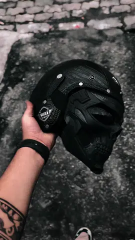 🍀JYT TNS HELMET WITH SKULL MASK 🔥#CapCut 