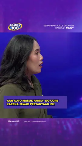 Kak Aan auto masuk Family 100 Core nih karena jawab pertanyaan ini!😭🤣🤣 #fypシ #fypgakni #fypdong #foryoupage #irfanhakim #Family100 #Family100ID #FamilyFeud #FamilyFeudID #SurveiMembuktikan #viral #hits #Family100Core 