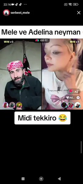 @serbest_mele ve adelina Nayman 😂 mandali  #mele #meleveadelinaneyman #serbestmele #meleveruskız #meleadelina #meleadelina #melecanli 