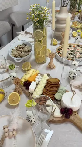 🍋🍋🍋 #לימון #עיצובשולחן #שבועות #חלבי 