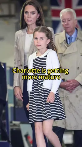 Charlotte is getting more mature #fyp #fypシ #usa #usa🇺🇸 #celebrity #royal #princesscharlotte #princegeorge #katemiddleton 