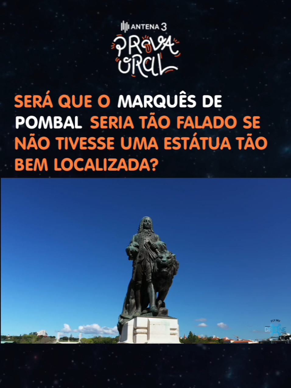 Conheciam estes factos acerca da construção da estátua do Marquês de Pombal?  #provaoral #antena3 #fernandoalvim #marquesdepombal #história 