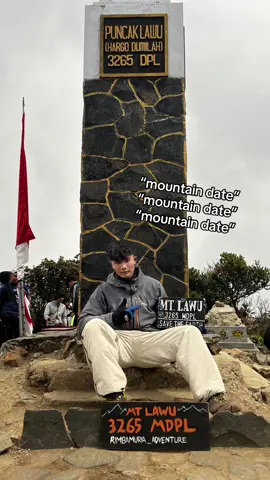 lewat mulu di fyp #mountaindate #bunca #pasangancouple #pendaki 