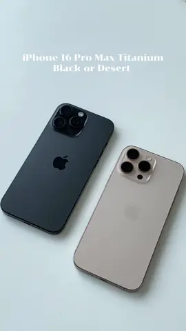 iPhone 16 Pro Max Black Desert Titanium.🖤🤎#iphone16promax #shopiphone_kad #ผ่อนไปใช้ไป 