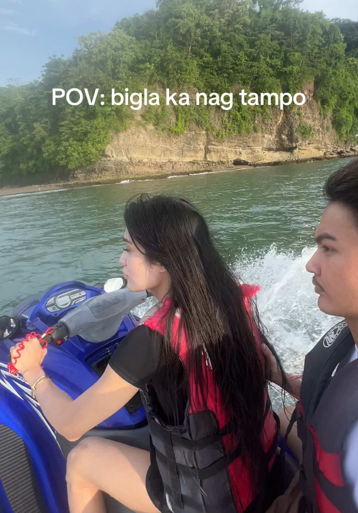 @Khel Figueroa🌊 AYAW AH  salamat po sa pa jet ski @Barakuda Beach Resort ♥️