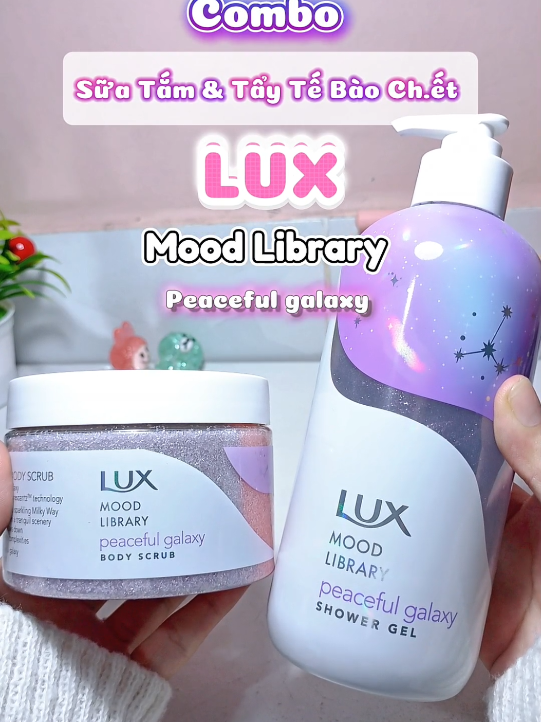 Sữa tắm & tẩy tbc Lux mới ra phiên bản Thiên Hà thơm ngọt dịu, tươi mát, chill mà còn có 🥤 xinh nữa #suatamlux #suatam #lux #tắmgiữathiênhà #bừngđagiácquan #luxcollection #luxgalaxy #fyp #unboxing #hợptáccùnguniliever #ttbc #goclamdep #chill #xuhuong #LearnOnTikTok #viral #vanhstore307 
