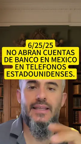 Replying to @Magdalena Rebollo Lopez #greenscreen No abran cuentas de banco en México en teléfonos estadounidenses #EdelChavez #finanzas #mexicanosenusa #inviertenemexico #cuentadebancoenmexico #cetes