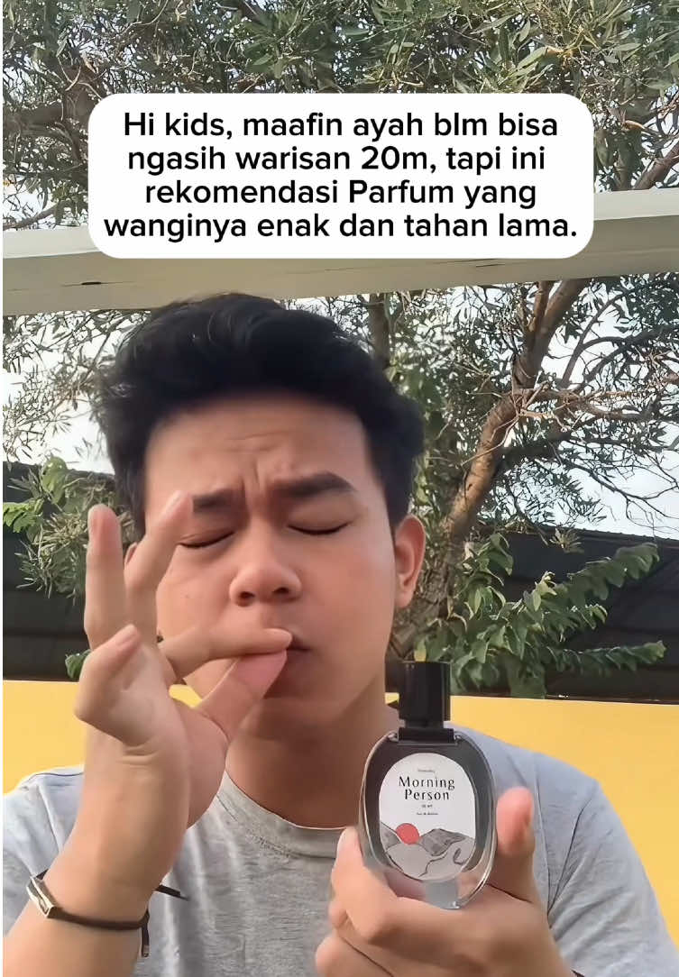 Maafin ayah yah kidsku 🙏🏻  #nalesha #parfum #semuaorangberhakwangi