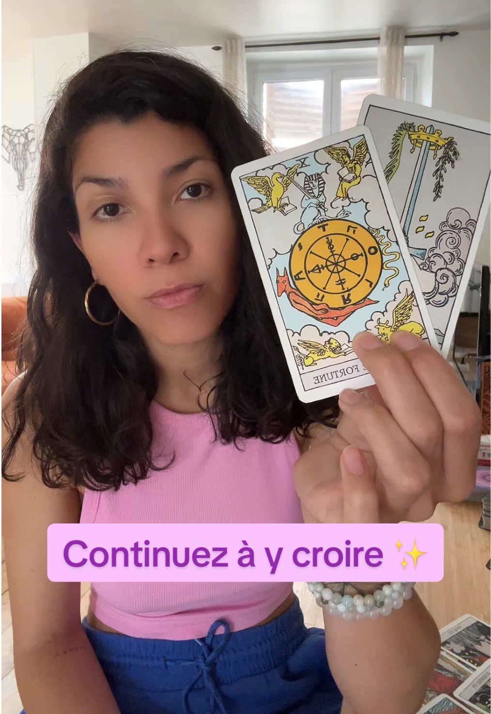 💫 CONTINUEZ À Y CROIRE 💫 #medium #cartomancie #fyp #pourtoi #tiragedecarte #tarot #couple #amour 