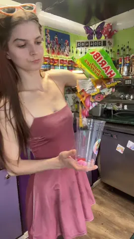 Pink Starburst drink anyone? 🍑🍉🍈 #anamadeit #redbull #animatedcafe #moninsyrup #davinchi #torani ##Summer##candy##seattle##cafe##coffeetruck##watermelon##cantaloupe