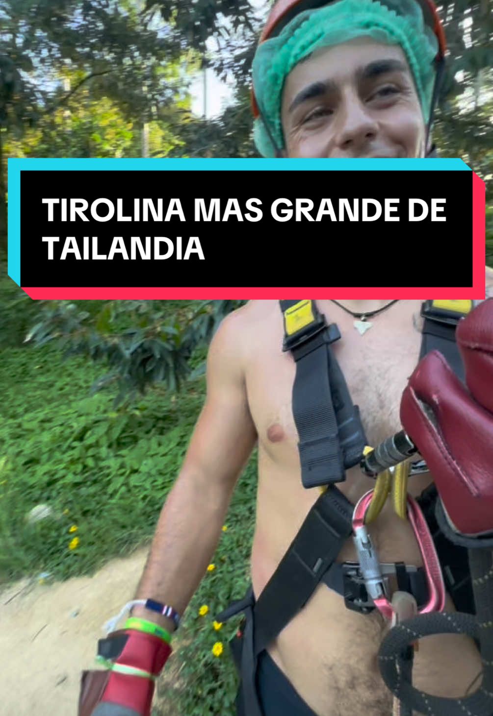 Tree Bridge Zipline Samui En koh samui 📍 45€ 💵 600 m de tirolina!!!! #tailandia #travel #parati#kosamui #zipline #treebridgezipline 