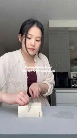Making Korean army base soup #budaejjigae #koreanfood #cookwithme #EasyRecipes #asmr 