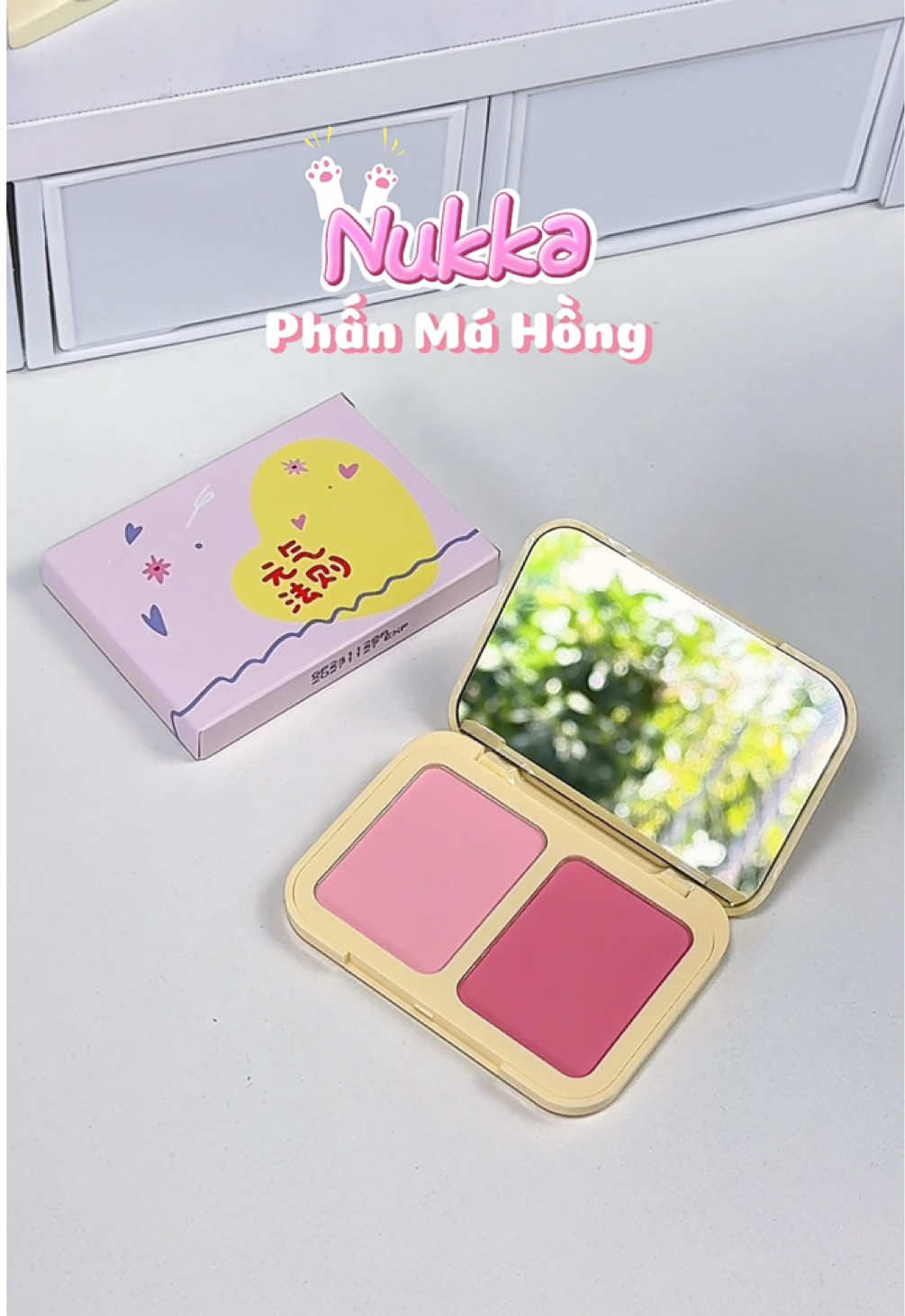 10 điểm cho thiết kế, dễ thương vô cùng luôn á ✨ #nukk#makeuptutorial#phanmahong#hightlight#reviewlamdep#unboxing#hanhtinhun#mahong#tipsmakeup#hocmakeup