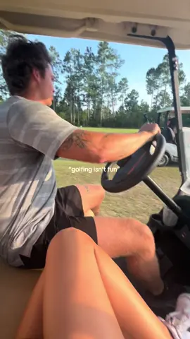 If it isn’t fun then ur golfing with the wrong people#golf #boyfriend 