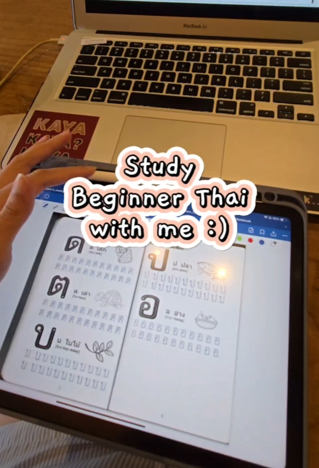 Learning Beginner Thai🇹🇭 as a Filipino🇵🇭  It's not a walk in the park pero para sumakses sa pag fangirl, we will conquer anything😅  #learnthai #thaibl #thaigl #thaiseries