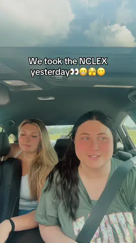Yeah we definitely don’t recommend the NCLEX !! #nclex #nclexrn #registerednurse 