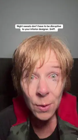 Here are some tips on how to handle night sweats in a quiet and dignified manner, so as not to interfere with your inferior designer’s sleep. Sniff.##nightsweats##husbandsoftiktok##comediansoftiktok##comedyreels##funnyvid##funnyskit##relatablecomedy##midlifewomen##husbandsoftiktok##edelweiss##interiordesigner