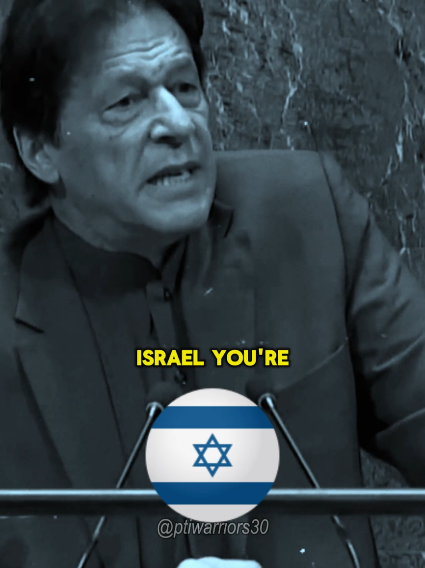ImranKhan message to Israel. #imrankhanvoice #imrankhan #motivation #israel #iranvsisrael #nuclearwar #middleeastconflict #middleeastcrisis #usa 